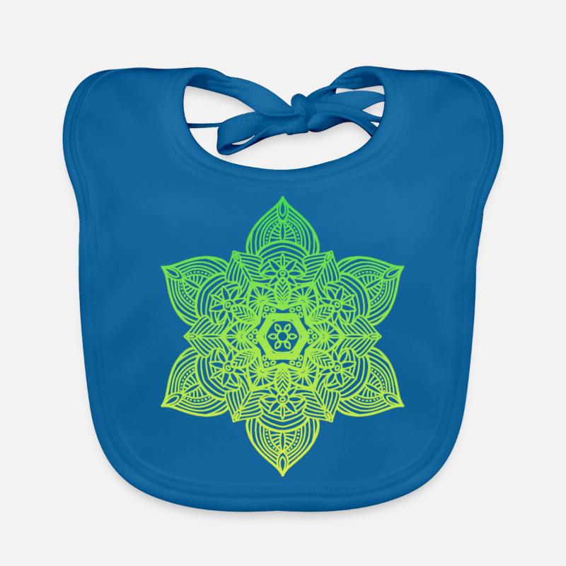 Mandala Baby Bio-Lätzchen