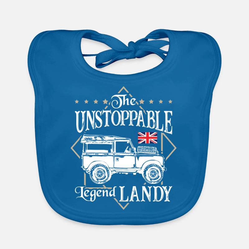 The Unstoppable Legend Landy Organic Baby Bibs