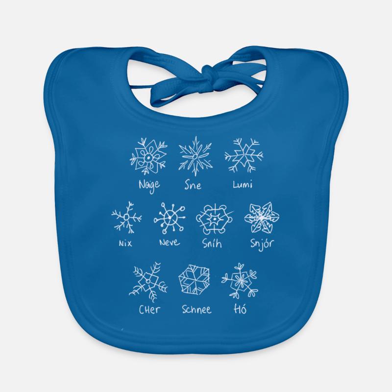 Neige Bavoir bio Bébé