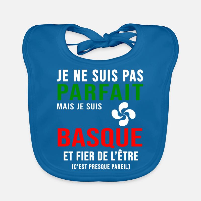 Baque pays basque parfait basque Bavoir bio Bébé