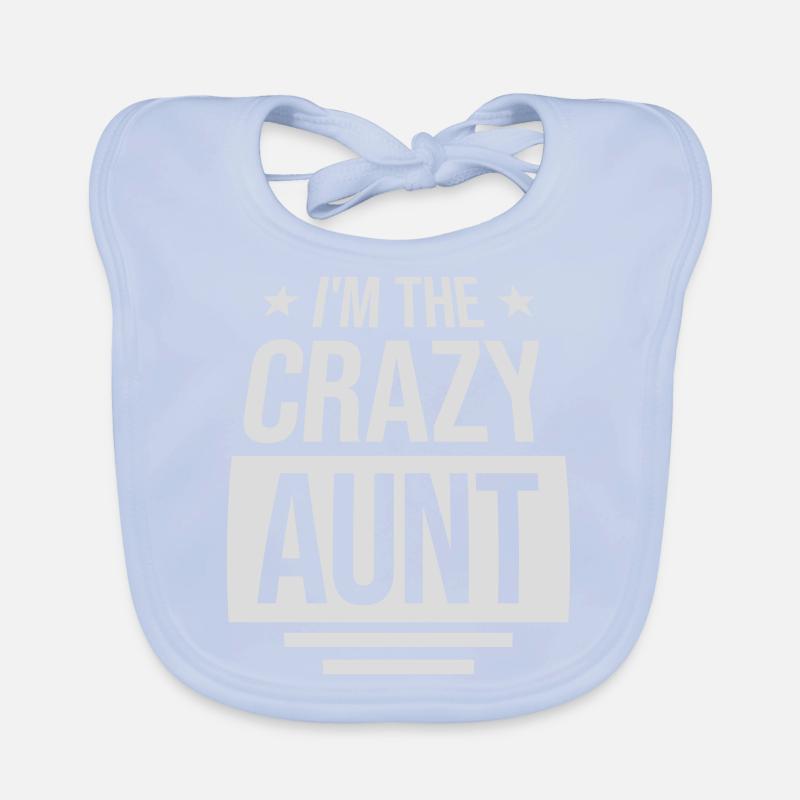 à The Crazy Aunt Bavoir bio Bébé