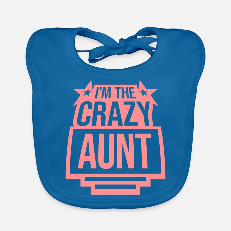 à The Crazy Aunt Bavoir bio Bébé
