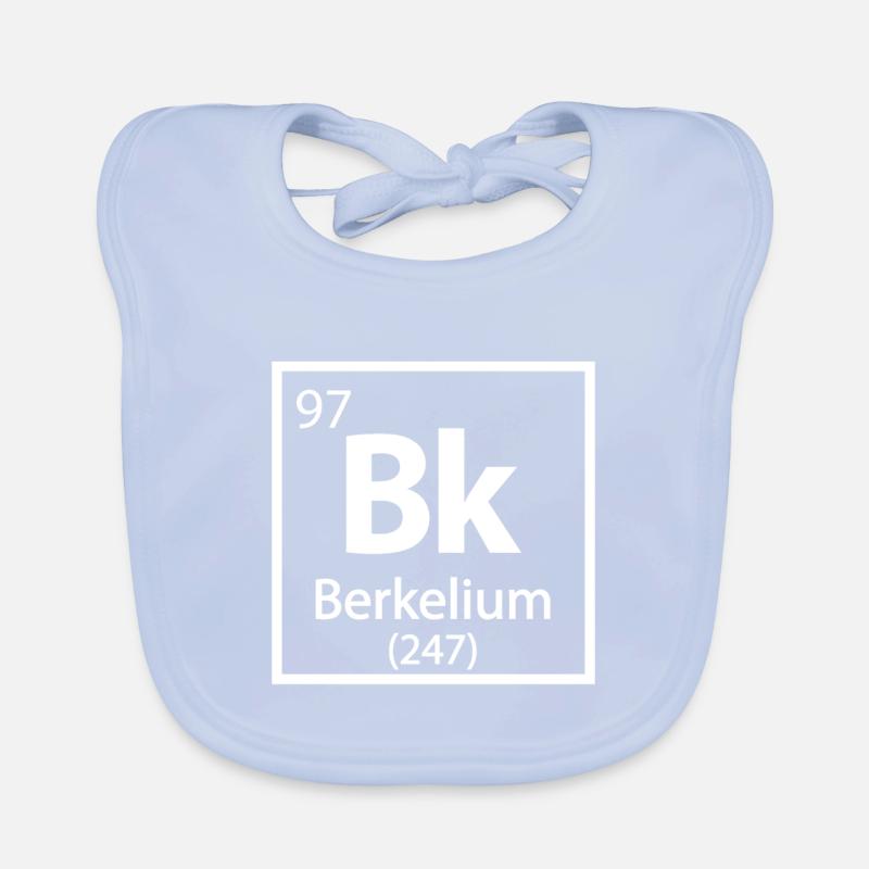 Berkelium Element Periodic Table Organic Baby Bibs
