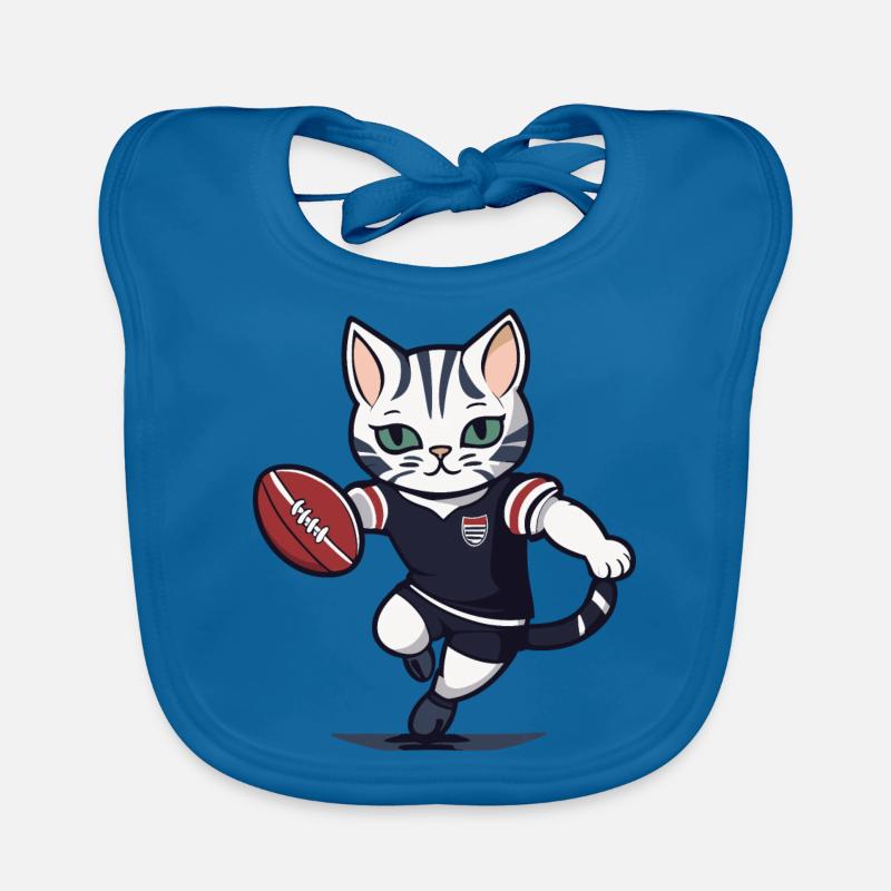 Cat Organic Baby Bibs