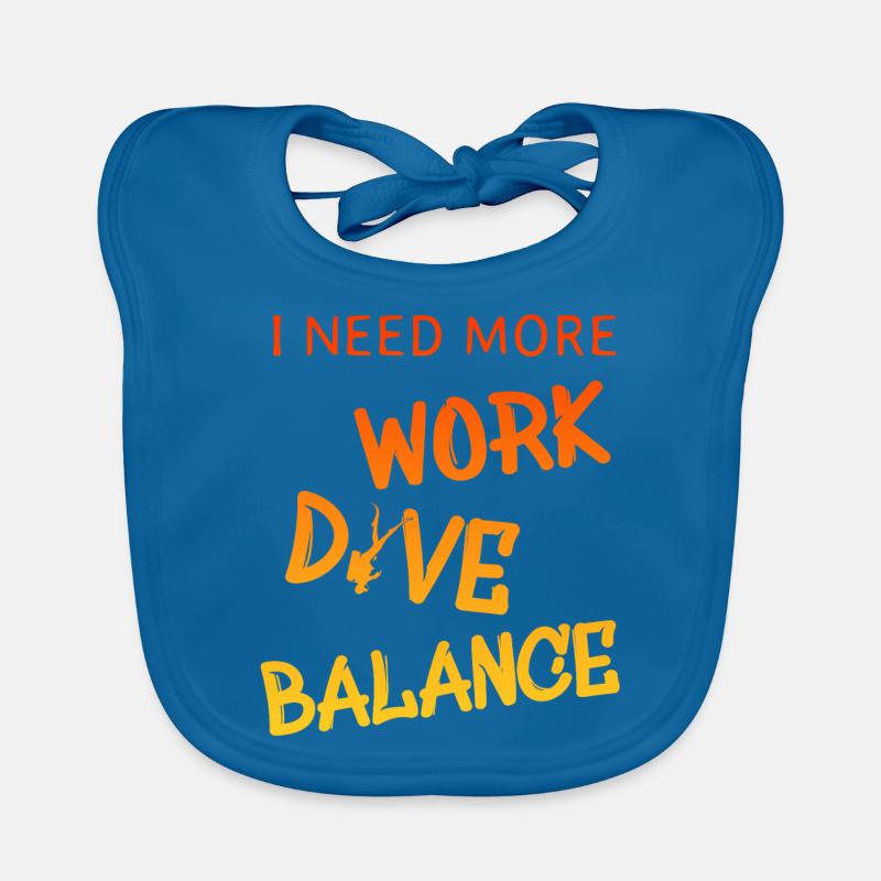 i need more work dive balance Baby Bio-Lätzchen