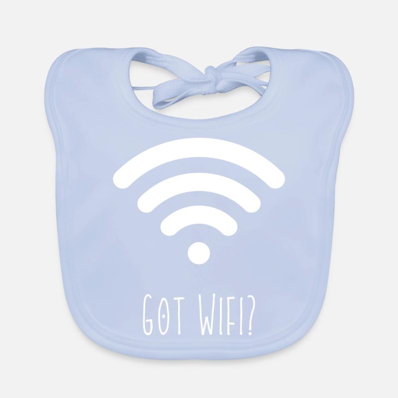 Got WiFi? Organic Baby Bibs