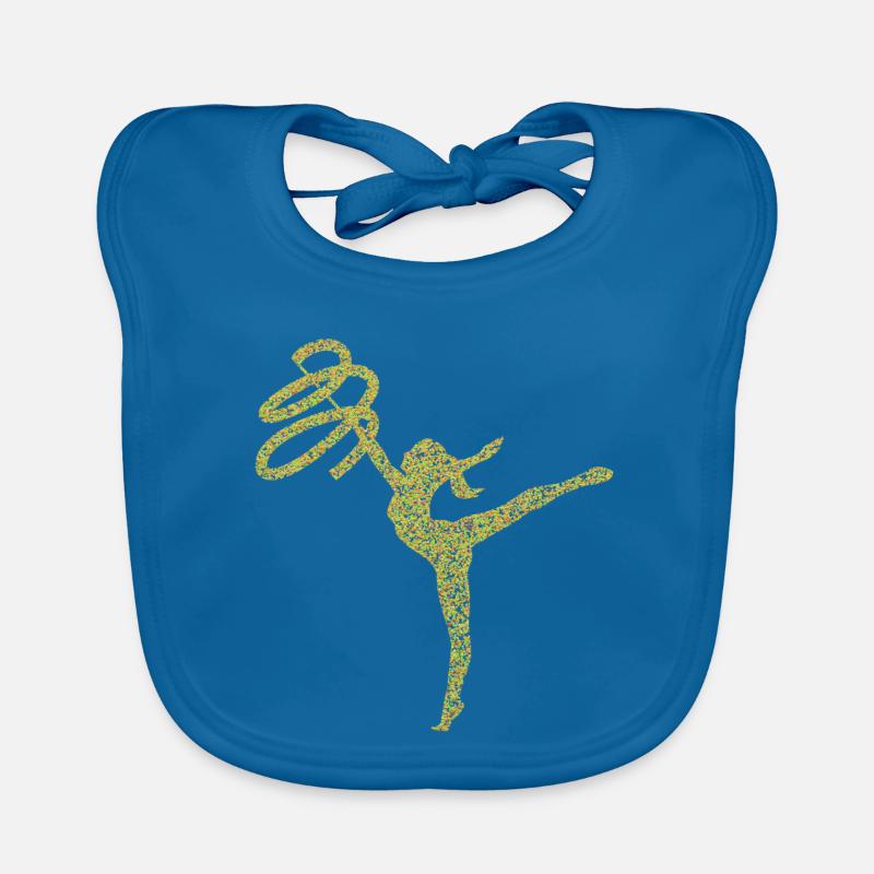 gymnastics Organic Baby Bibs