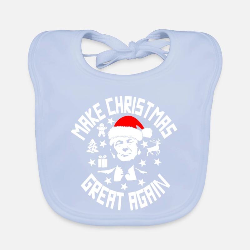 CHRISTMAS Organic Baby Bibs