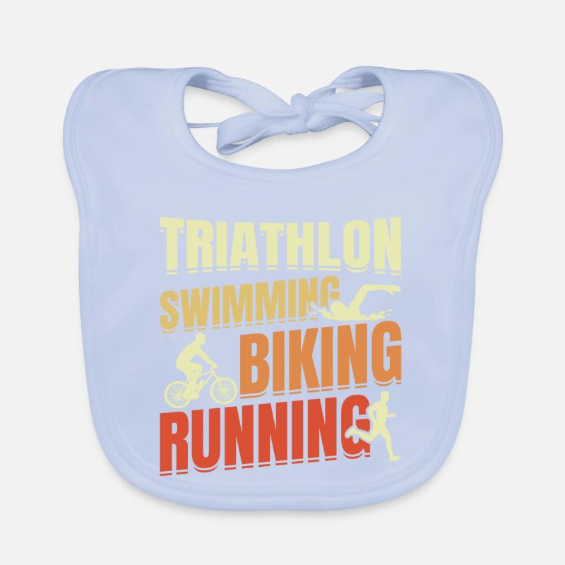 Repeat Triathlon Organic Baby Bibs