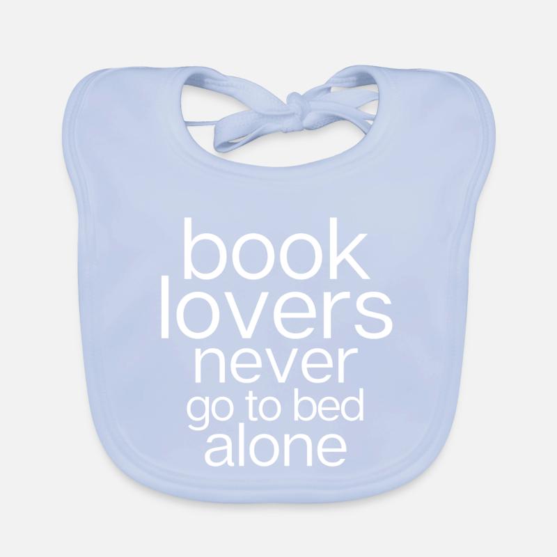 book lover, reader Organic Baby Bibs
