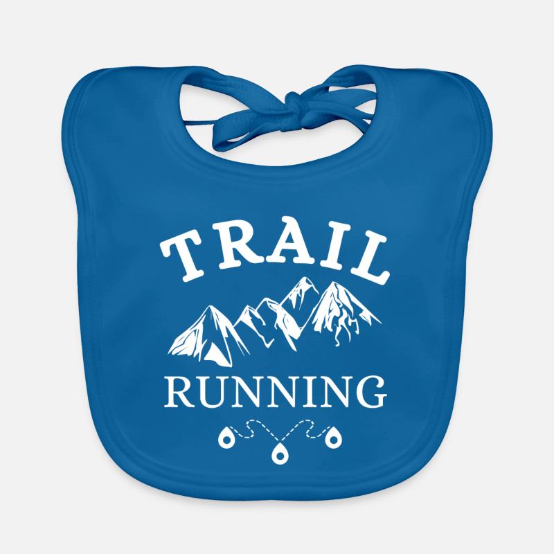 trail, trail running, course à pied Bavoir bio Bébé