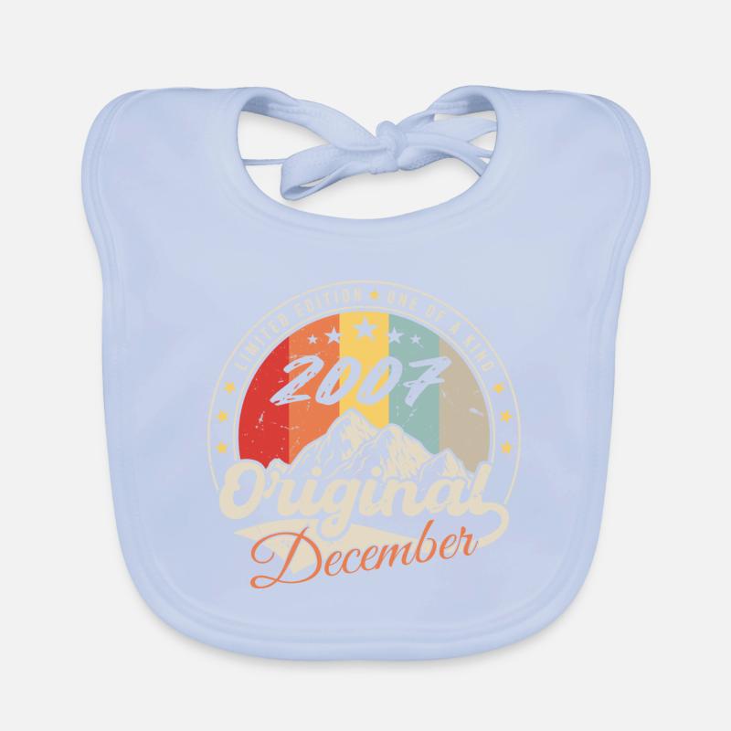 Vintage Cadeau D'anniversaire - Décembre 2007 Bavoir bio Bébé