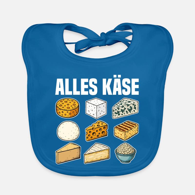 All Cheese Organic Baby Bibs