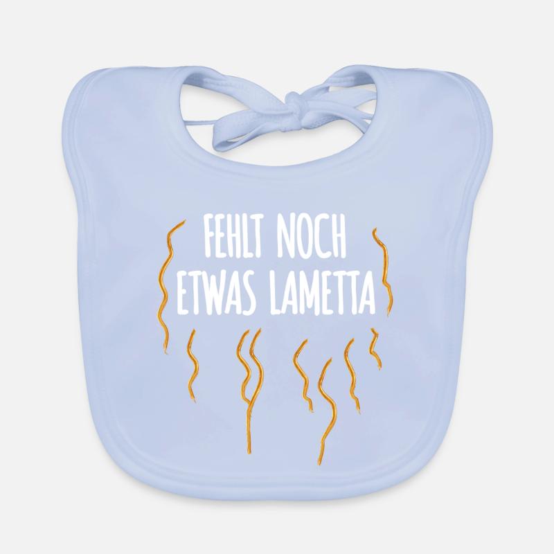 Fehlt Noch Etwas Lametta Baby Bio-Lätzchen