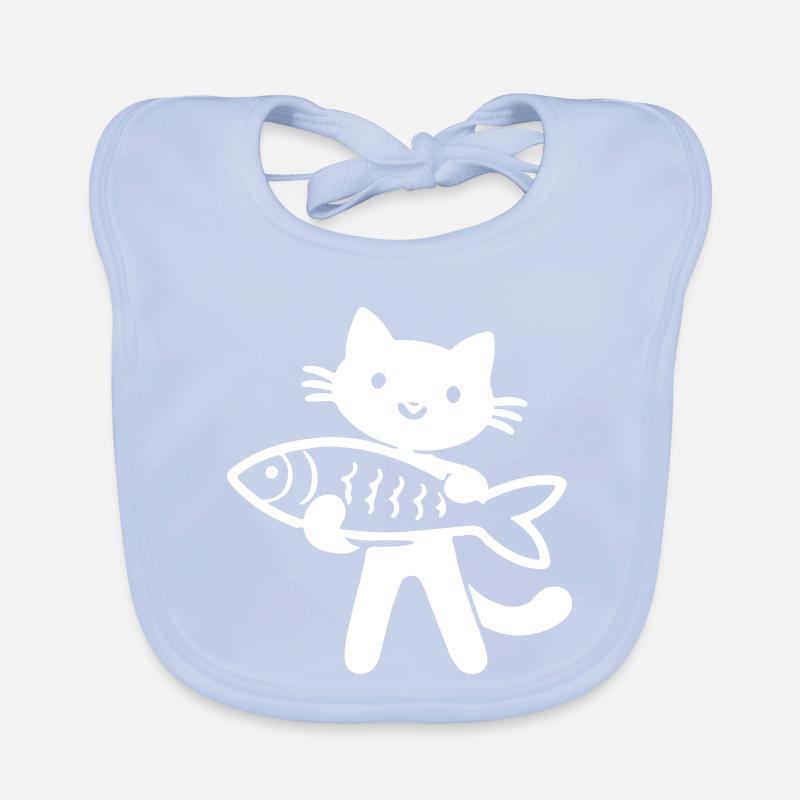 Poisson-chat Bavoir bio Bébé