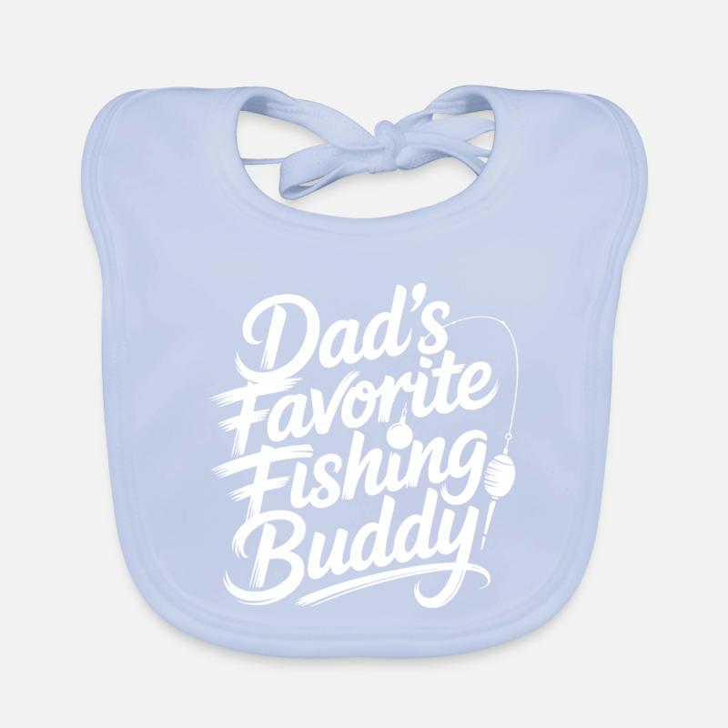 Le compagnon de pêche préféré de papa Bavoir bio Bébé
