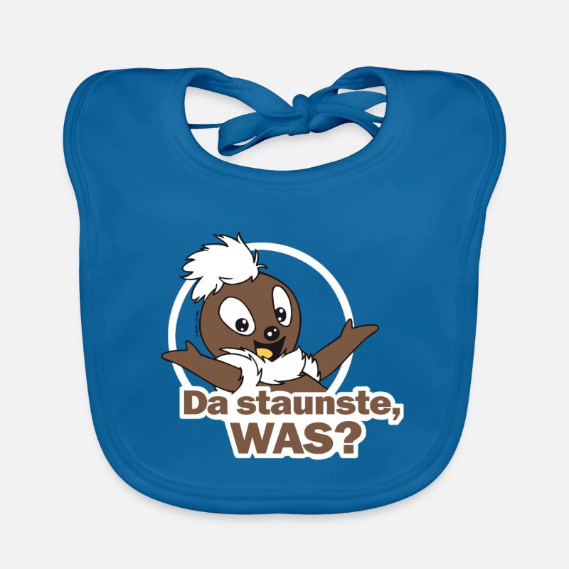 Pitttiplatsch 2D Da staunste, was? Baby Bio-Lätzchen