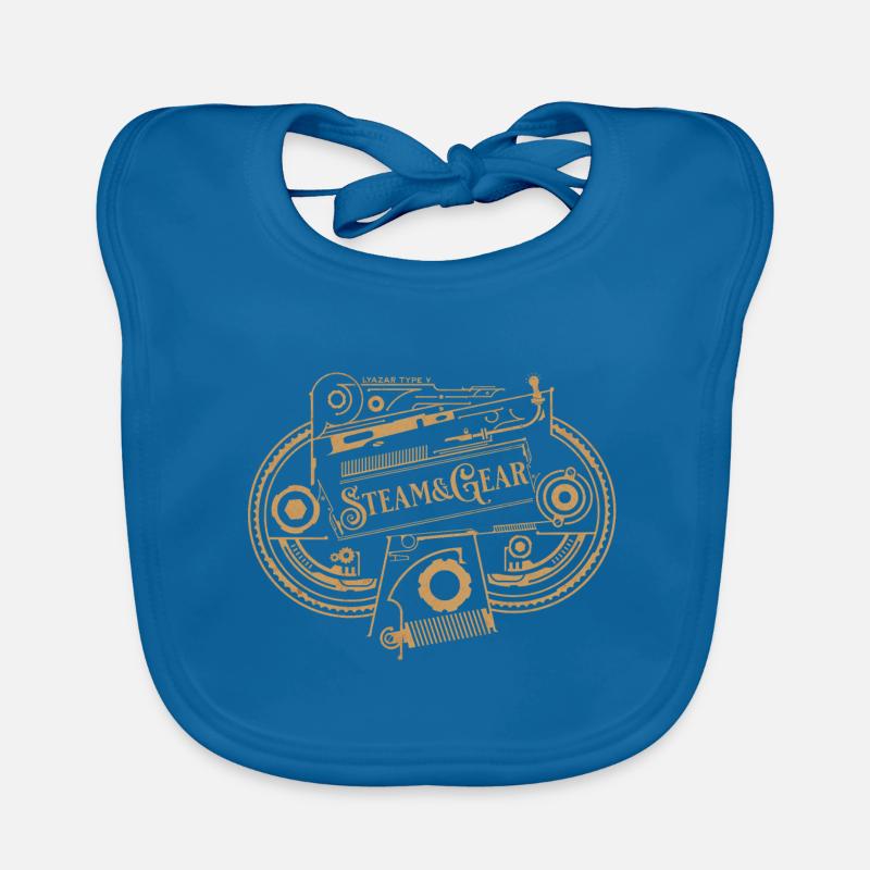 Victorian steampunk design Organic Baby Bibs