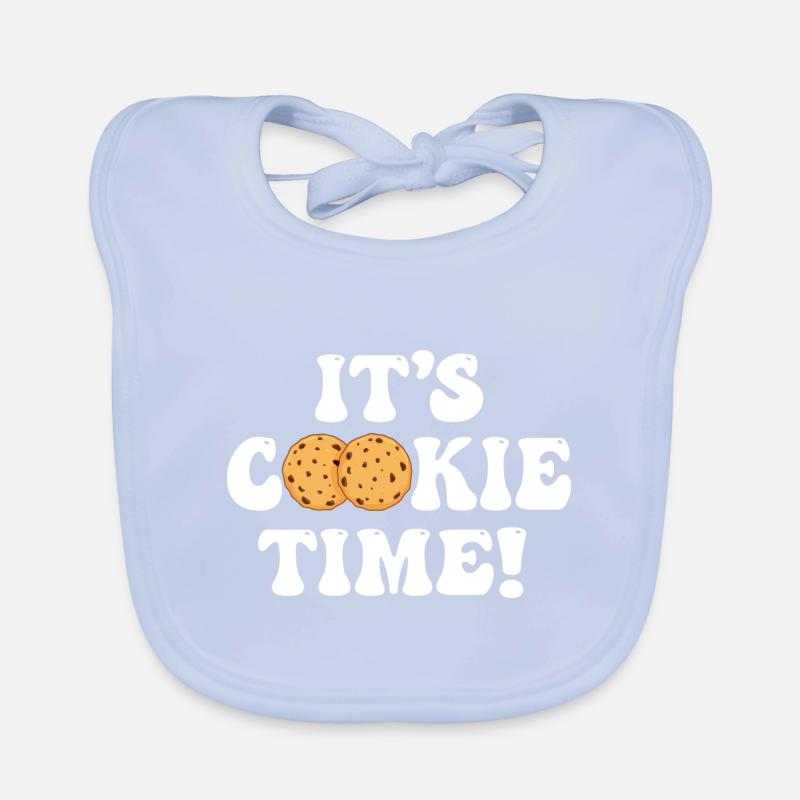 C’est l’heure des cookies Bavoir bio Bébé