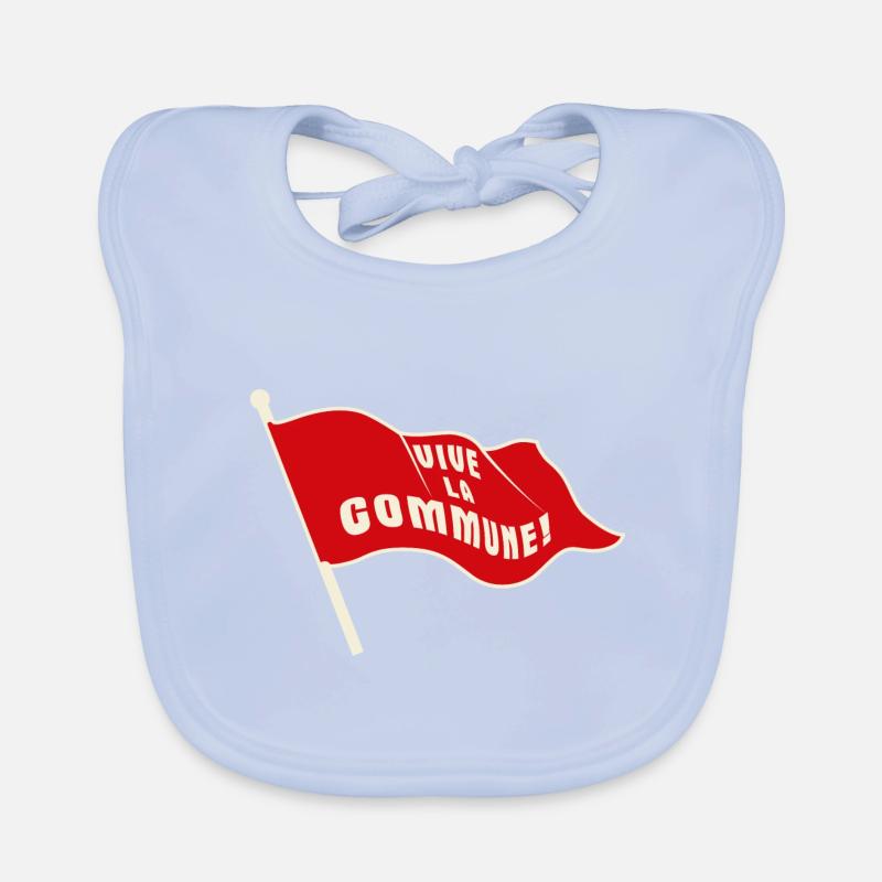 Commune Communism USSR Soviet Union Gift Organic Baby Bibs