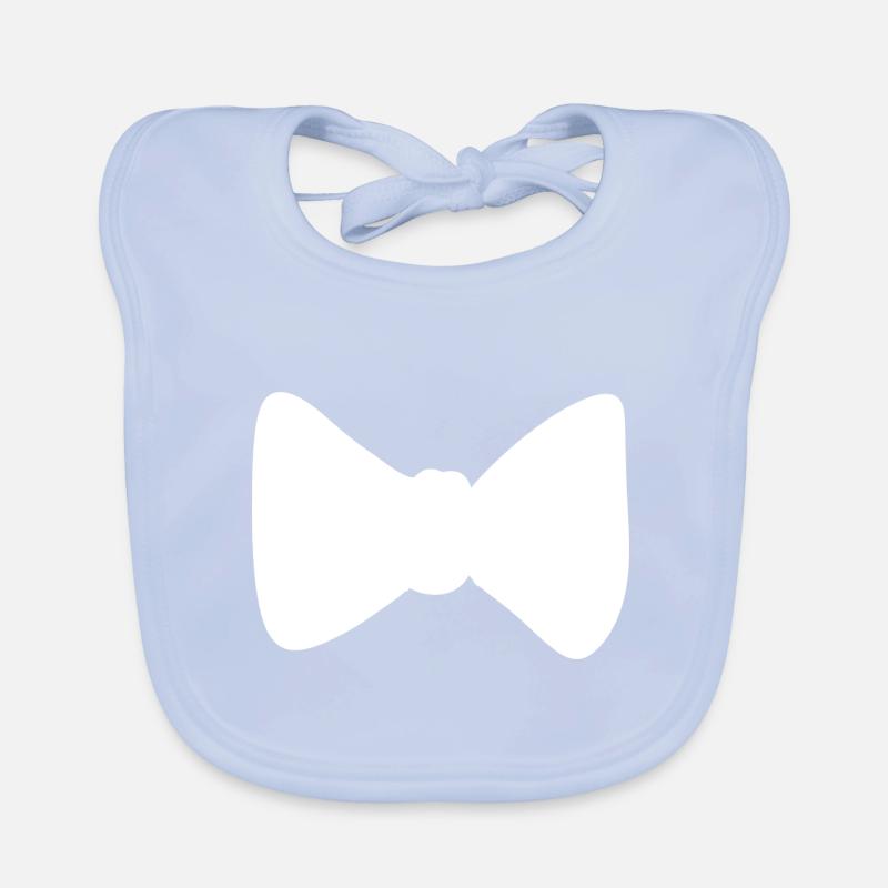 forme de vêtement symbole d’arc Bavoir bio Bébé