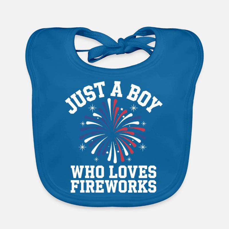 Pyrotechnics Fireworks Pyrotechnics Organic Baby Bibs