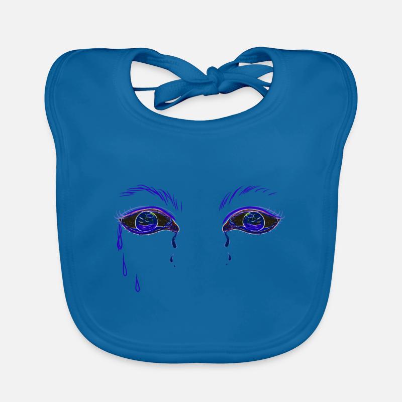 eyes cry Organic Baby Bibs