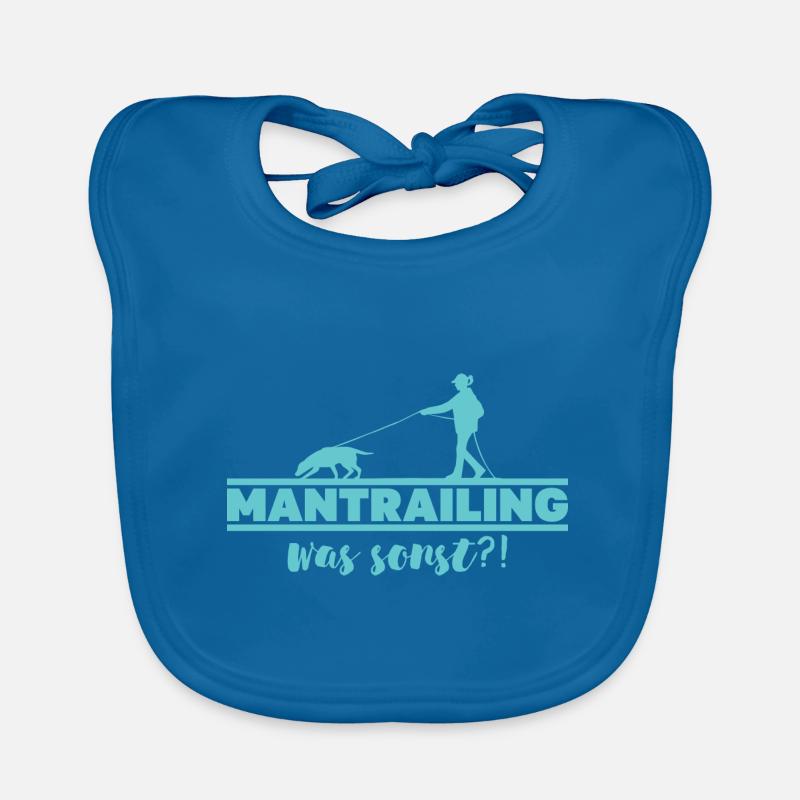 Mantrailing what else silhouette search dog dogs Organic Baby Bibs