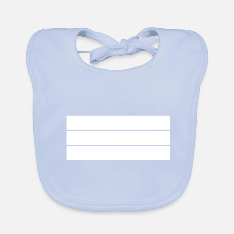 simple geometry motif Organic Baby Bibs
