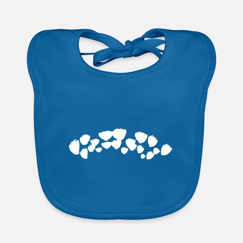 bogen form symbol Baby Bio-Lätzchen
