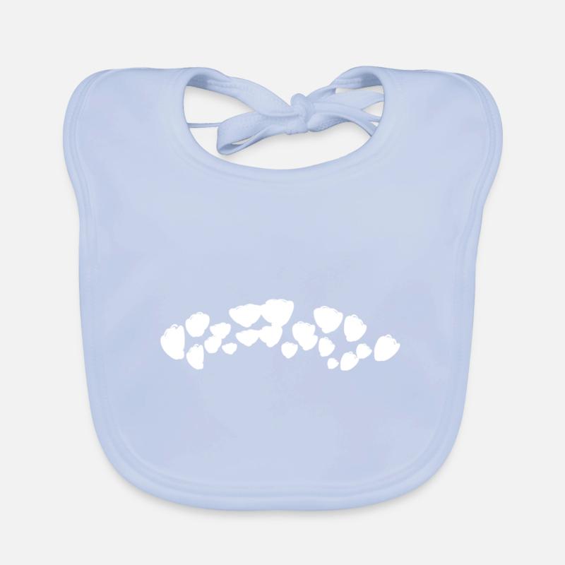 symbole de forme d’arc Bavoir bio Bébé