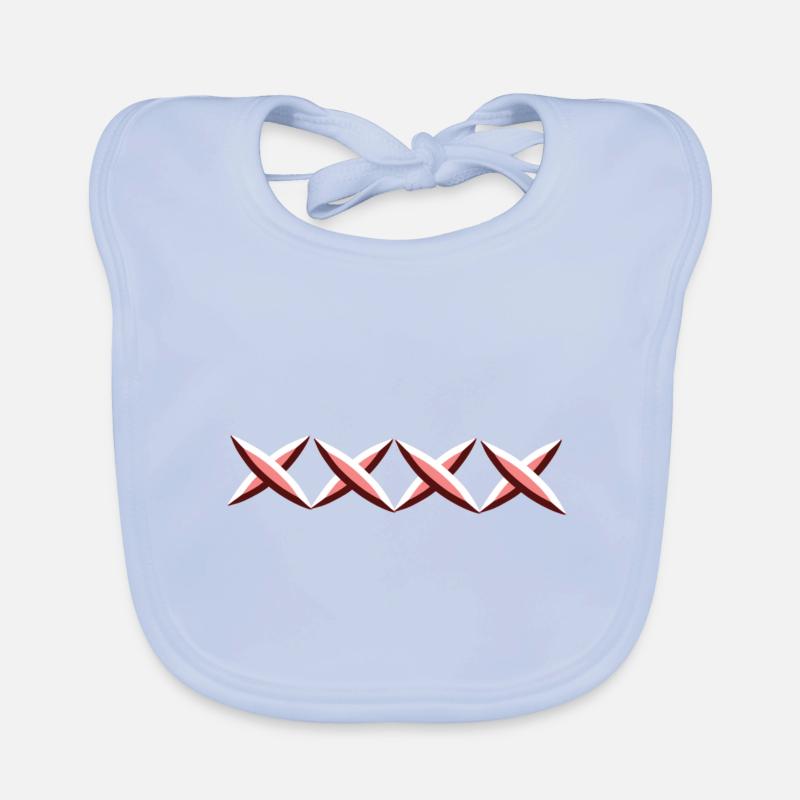 croix Bavoir bio Bébé