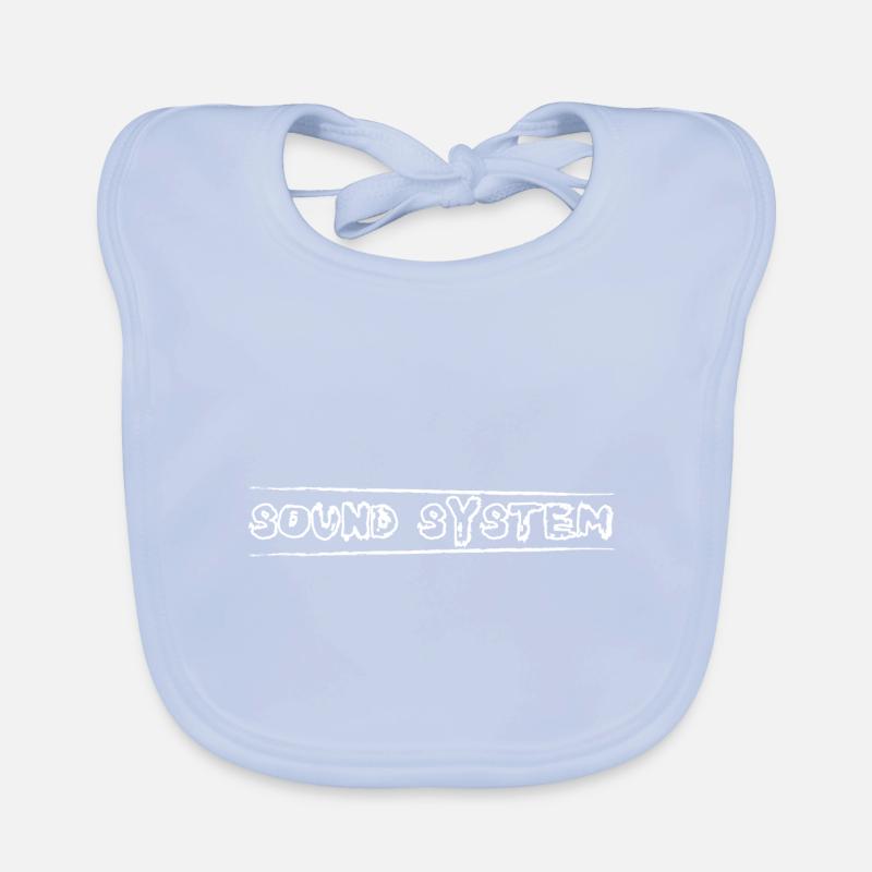 Sound System Organic Baby Bibs