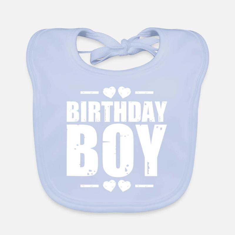 Geburtstags Junge Spruch Baby Bio-Lätzchen