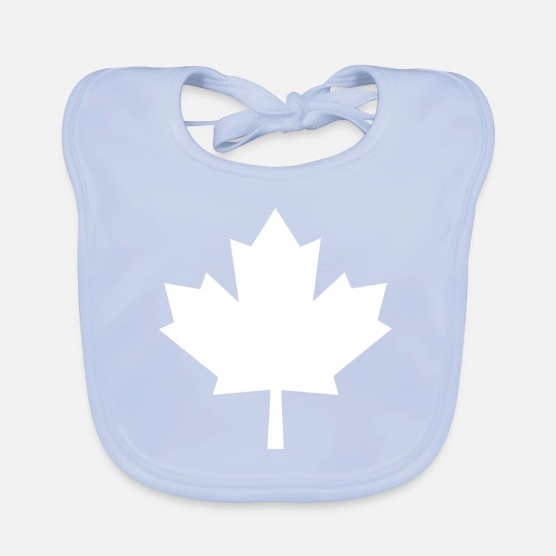 feuille d'érable Bavoir bio Bébé