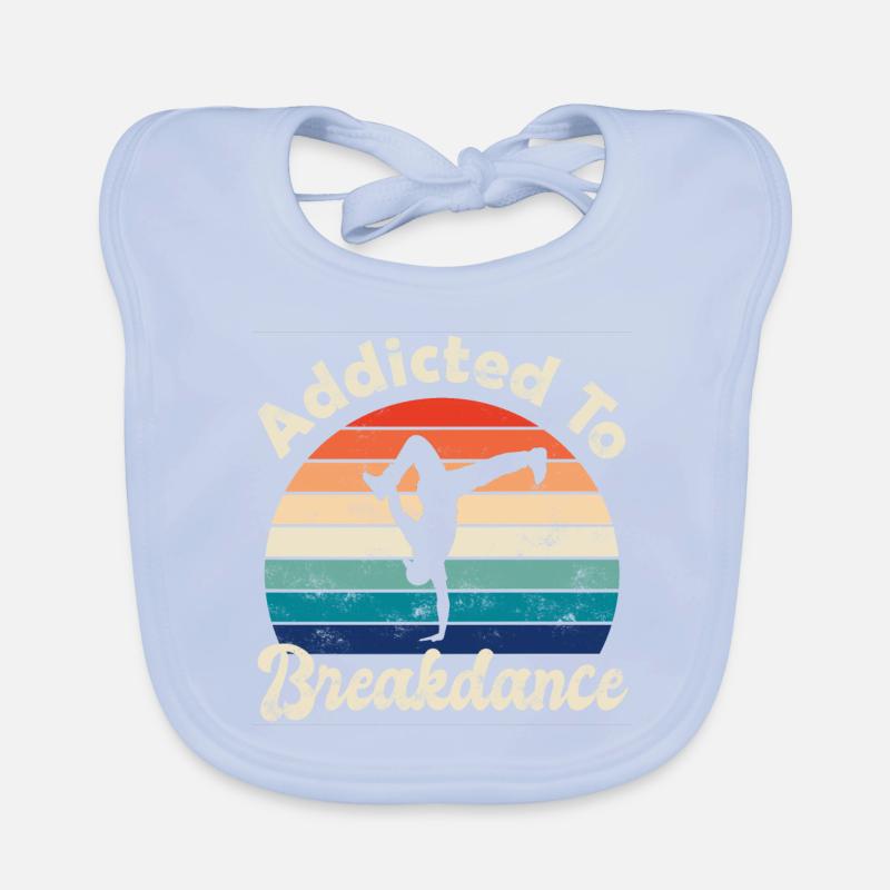 Breakdance Baby Bio-Lätzchen