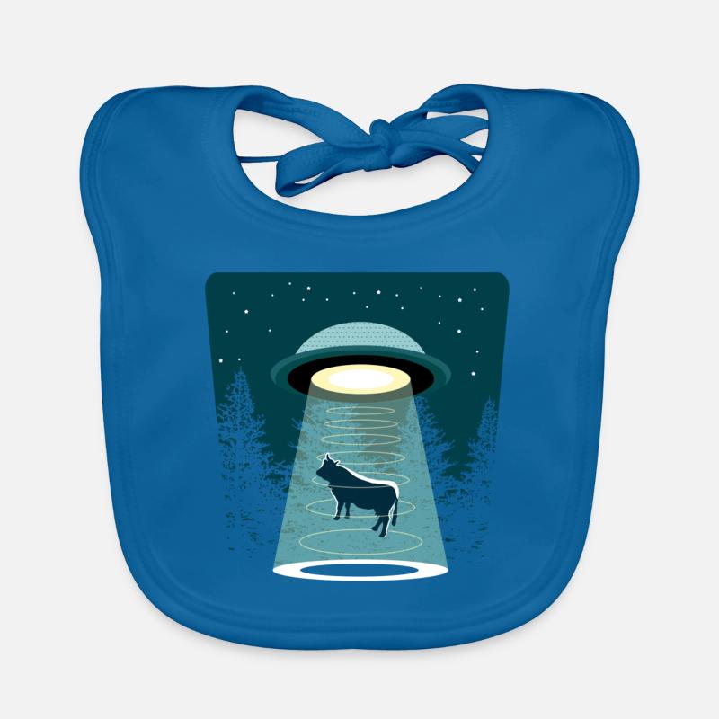 Beware Ufo Organic Baby Bibs