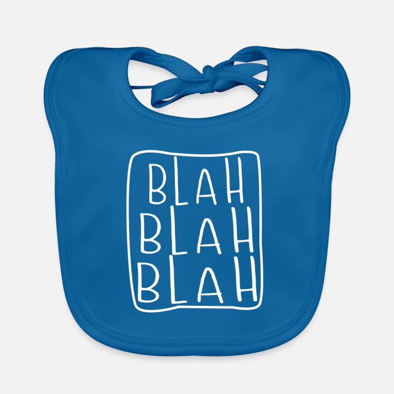 Blah Blah Blah Organic Baby Bibs