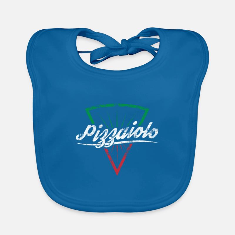 Pizzaiolo Geschenk Baby Bio-Lätzchen