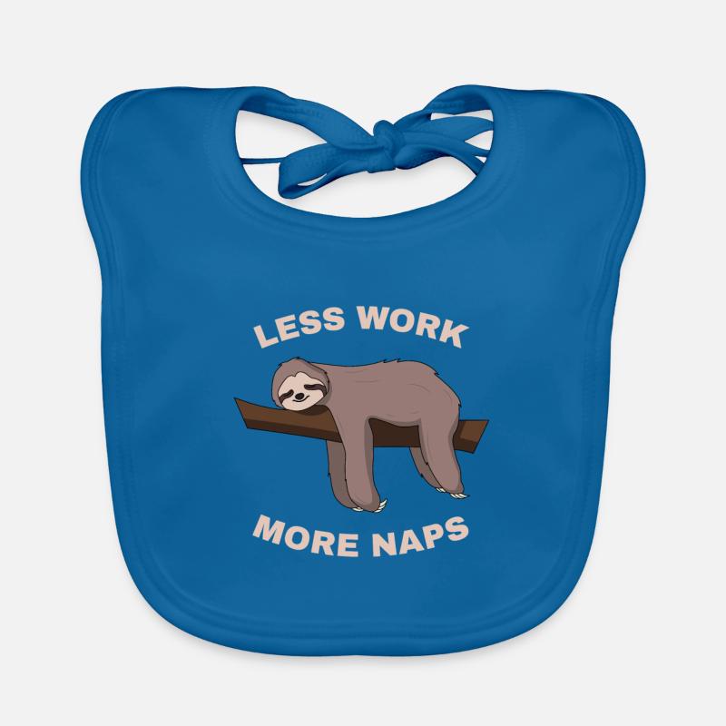 Less Work More Naps Organic Baby Bibs