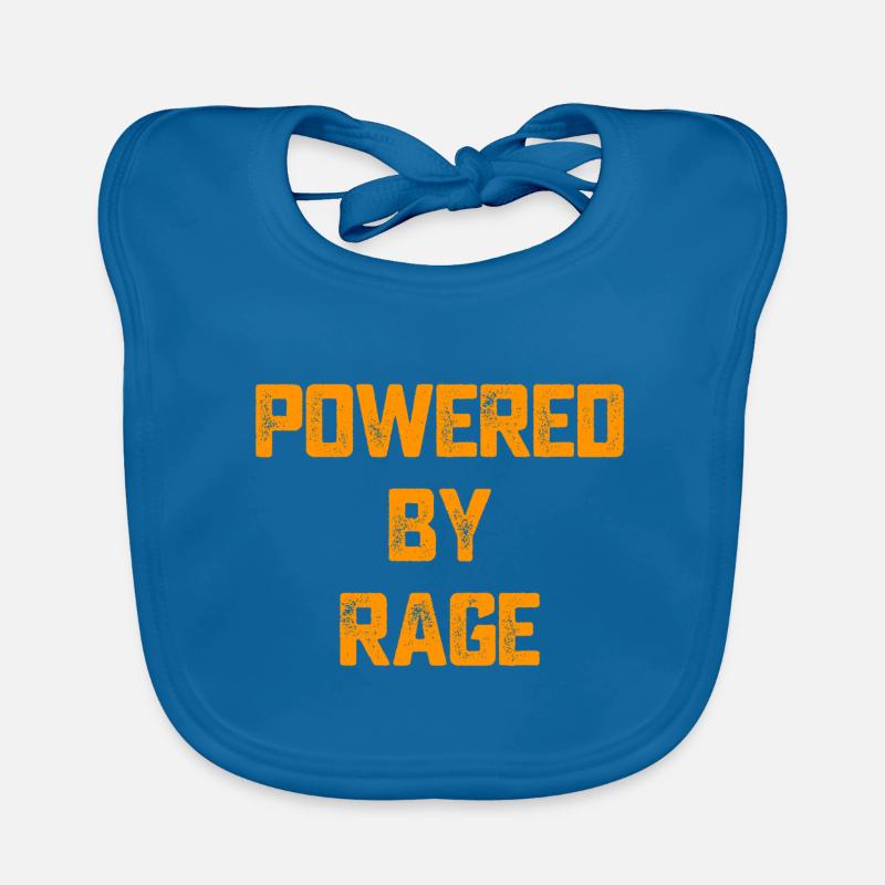Propulsé par Rage Motivation Gift Bavoir bio Bébé