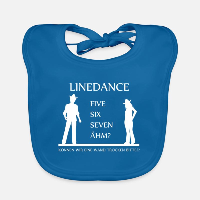 Cadeau de linedance Five Six Seven Linedancing Bavoir bio Bébé