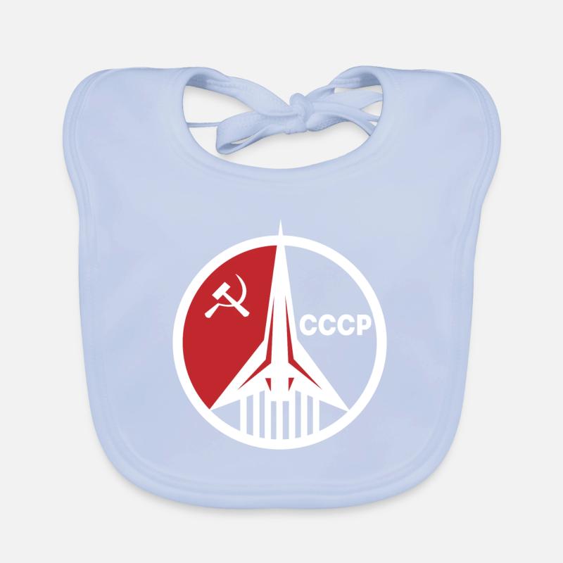 URSS Sputnik missile soviétique Bavoir bio Bébé