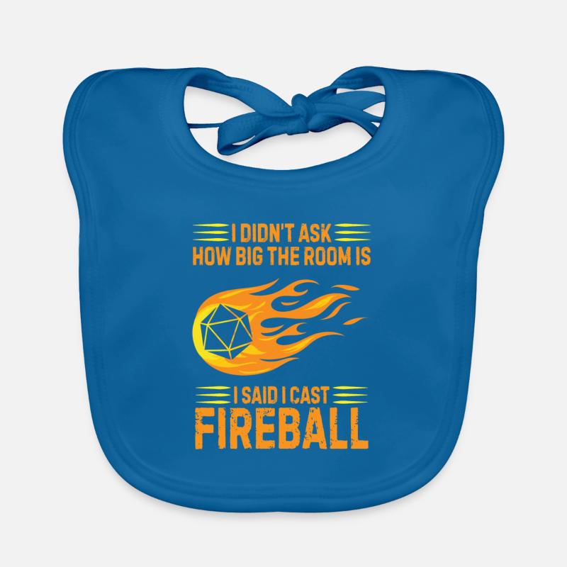 Boule de feu cadeau nerd disant blague Bavoir bio Bébé