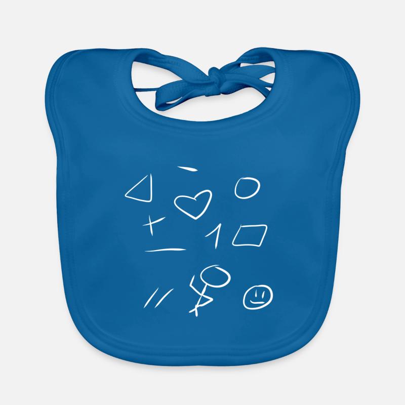 formen symbole Baby Bio-Lätzchen