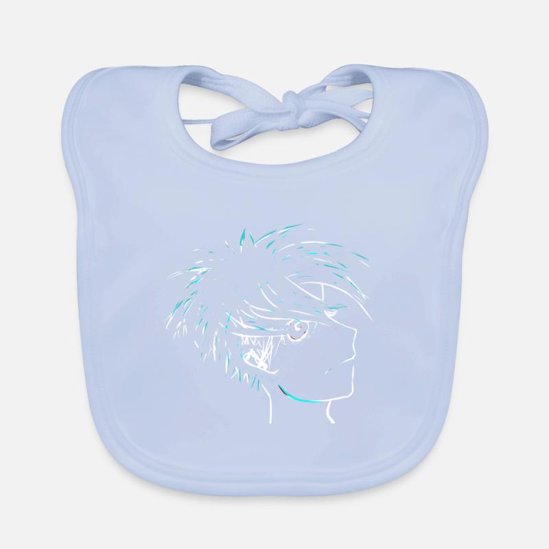 Manga Garçon Bavoir bio Bébé