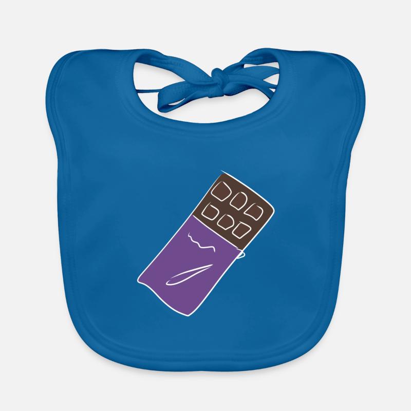 chocolat chocolat Bavoir bio Bébé