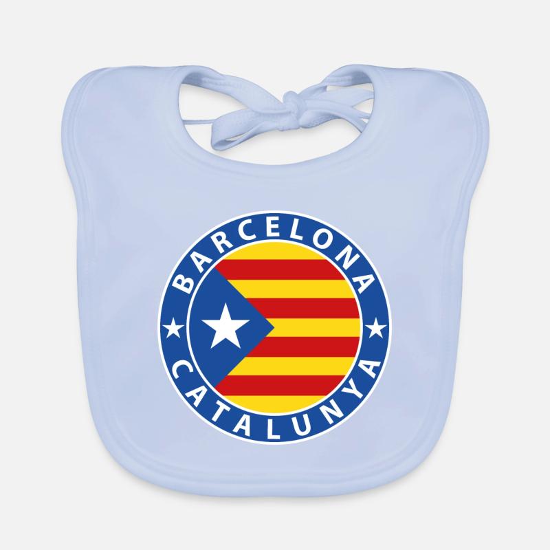 Barcelone Bavoir bio Bébé