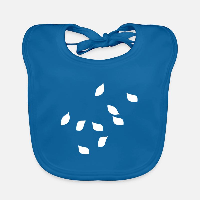 leaves leaf pattern plants nature Organic Baby Bibs