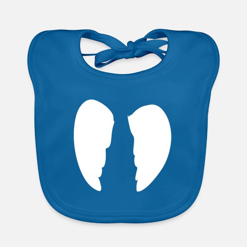 Ailes Ange Symbole Forme Bavoir bio Bébé